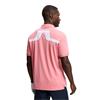 J.Lindeberg Gents  KV Polo Shirt Flamingo Plume (S226)