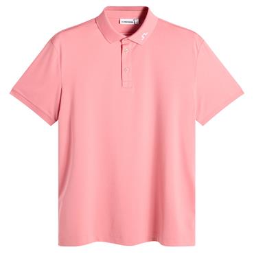 J.Lindeberg Gents  KV Polo Shirt Flamingo Plume (S226)