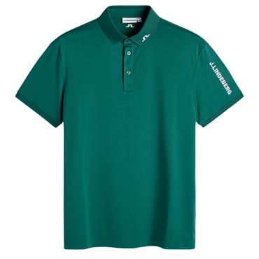 J.Lindeberg Gents Tour Tech Polo Shirt Forest Biome (M334)