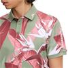 J.Lindeberg Gents Tour Tech Print Polo Shirt Paradise Hedge Green (M548)