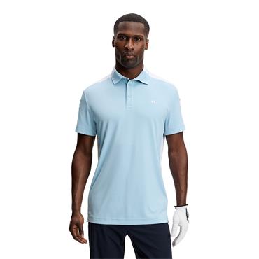 J.Lindeberg Gents Bo Polo Shirt Forget Me Not Blue (O127)