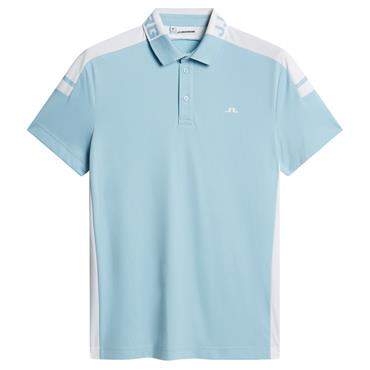 J.Lindeberg Gents Bo Polo Shirt Forget Me Not Blue (O127)