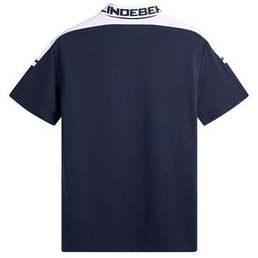 J.Lindeberg Gents Bo Polo Shirt Navy (6855)