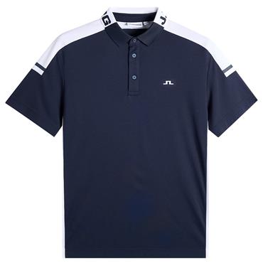 J.Lindeberg Gents Bo Polo Shirt Navy (6855)