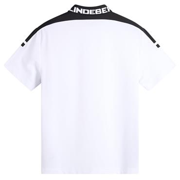 J.Lindeberg Gents Bo Polo Shirt White (0000)