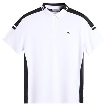 J.Lindeberg Gents Bo Polo Shirt White (0000)