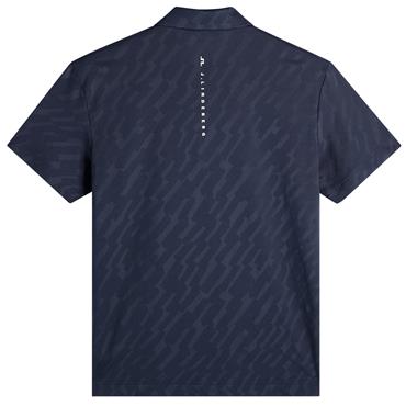 J.Lindeberg Gents Wilhelm Polo Shirt Navy (6855)