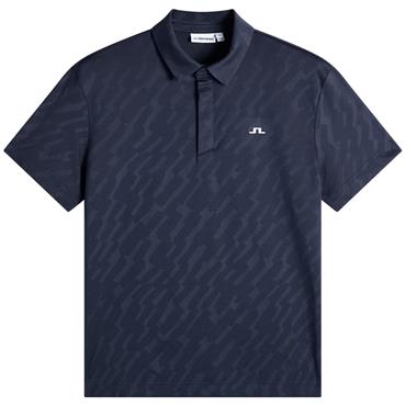 J.Lindeberg Gents Wilhelm Polo Shirt Navy (6855)