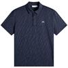 J.Lindeberg Gents Wilhelm Polo Shirt Navy (6855)