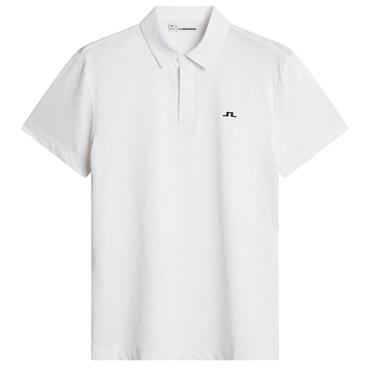 J.Lindeberg Gents Wilhelm Polo Shirt White (0000)