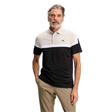 J.Lindeberg Gents Emil Polo Shirt Black (9999)