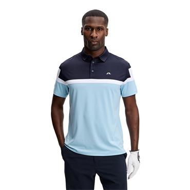 J.Lindeberg Gents Emil Polo Shirt Forget Me Not (O127)