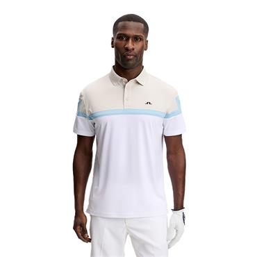 J.Lindeberg Gents Emil Polo Shirt White (0000)