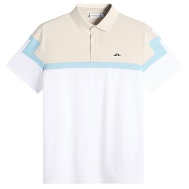 J.Lindeberg Gents Emil Polo Shirt White (0000)
