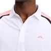 J.Lindeberg Gents Bruce Polo Flamingo Plume (S226)