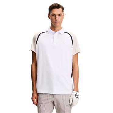 J.Lindeberg Gents Bruce Polo Shirt Moonbeam (U029)