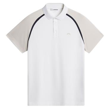 J.Lindeberg Gents Bruce Polo Shirt Moonbeam (U029)