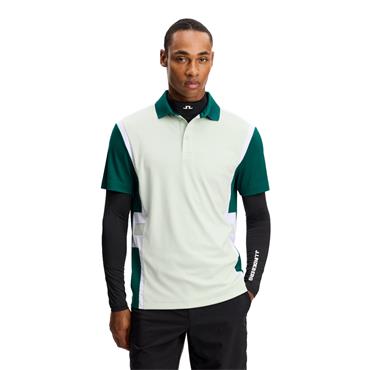 J.Lindeberg Gents Finn Polo Shirt Forest Biome (M334)