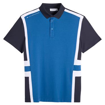 J.Lindeberg Gents Finn Polo Shirt JL Navy (6855)