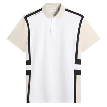 J.Lindeberg Gents Finn Polo Shirt Moonbeam (U029)
