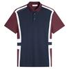 J.Lindeberg Gents Finn Polo Shirt Winetasting (E286)