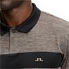J.Lindeberg Gents Rocky Polo Shirt Brindle (U144)