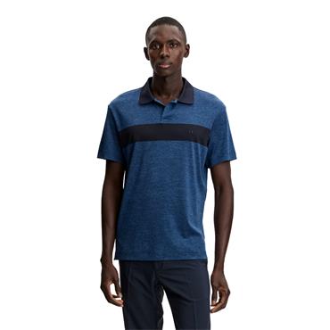 J.Lindeberg Gents Rocky Polo Shirt JL Navy (6855)