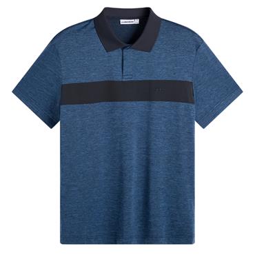 J.Lindeberg Gents Rocky Polo Shirt JL Navy (6855)
