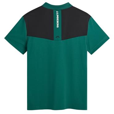 J.Lindeberg Gents Calex Polo Shirt Forest Biome (M334)
