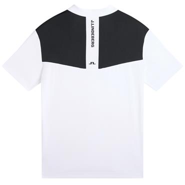 J.Lindeberg Gents Calex Polo Shirt White (0000)