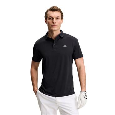 J.Lindeberg Gents Bridge Polo Shirt Black (9999)