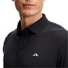 J.Lindeberg Gents Bridge Polo Shirt Black (9999)
