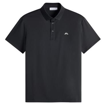 J.Lindeberg Gents Bridge Polo Shirt Black (9999)