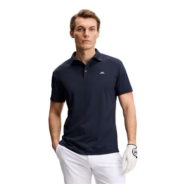 J.Lindeberg Gents Bridge Polo Shirt Navy (6855)