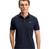 J.Lindeberg Gents Bridge Polo Shirt Navy (6855)