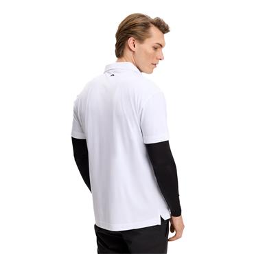 J.Lindeberg Gents Bridge Polo Shirt White (0000)