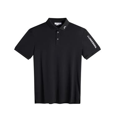 J.Lindeberg Gents Tour Tech Polo Black (9999)