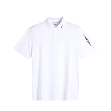 J.Lindeberg Gents Tour Tech Polo White (0000)