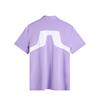 J.Lindeberg Gents Retro TT Polo Paisley Purple (Q105)
