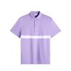 J.Lindeberg Gents Retro TT Polo Paisley Purple (Q105)