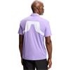 J.Lindeberg Gents Retro TT Polo Paisley Purple (Q105)