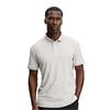 J.Lindeberg Gents Tour Tech Pique Polo Shirt Light Grey - Melange (U199)