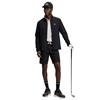 J.Lindeberg Gents Tour Tech Pique Polo Shirt Light Grey - Melange (U199)