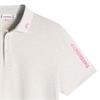 J.Lindeberg Gents Tour Tech Pique Polo Shirt Light Grey - Melange (U199)