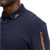 J.Lindeberg Gents Tour Tech Pique Polo Shirt JL Navy (6855)