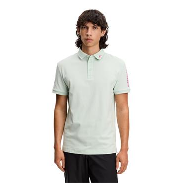 J.Lindeberg Gents Tour Tech Pique Polo Shirt Subtle Green (M043)