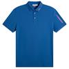 J.Lindeberg Gents Tour Tech Pique Polo Shirt Set Sail (O603)