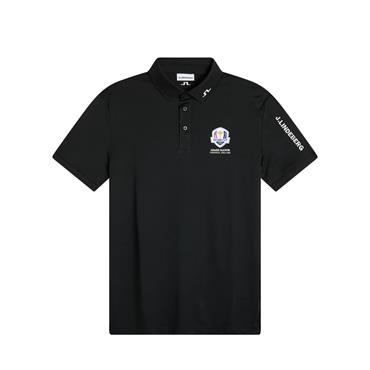 J.Lindeberg Gents Ryder Cup 2027 Tour Tech Polo Black 9999