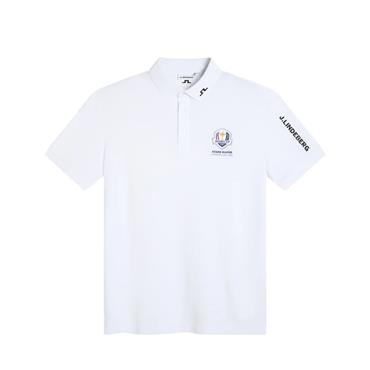 J.Lindeberg Gents Ryder Cup 2027 Tour Tech Polo White 0000