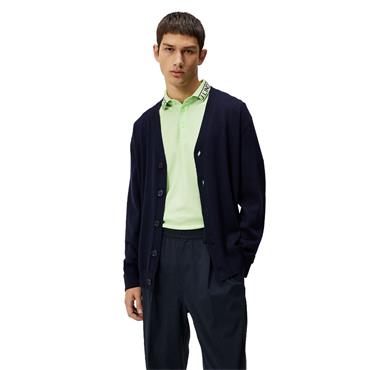 J.Lindeberg Gents Lucas Knitted Cardigan Navy (6855)